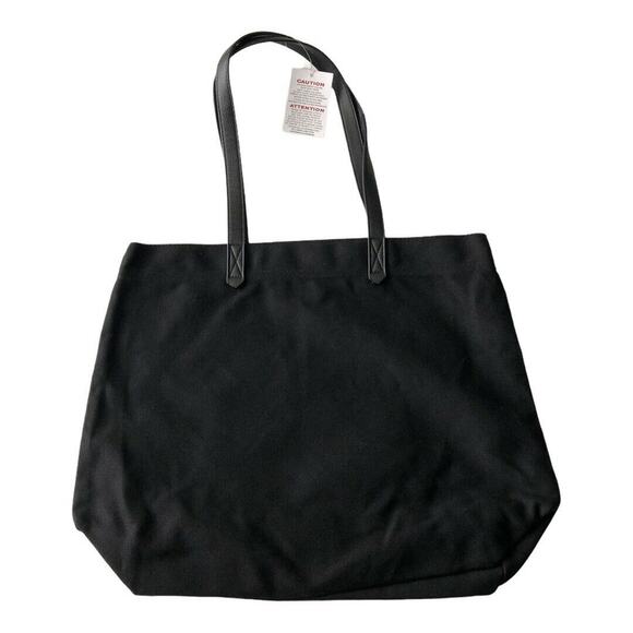 Disney Parks Walt Disney World Canvas Tote Bag Halloween Pumpkin Mickey Mouse - Picture 2 of 3